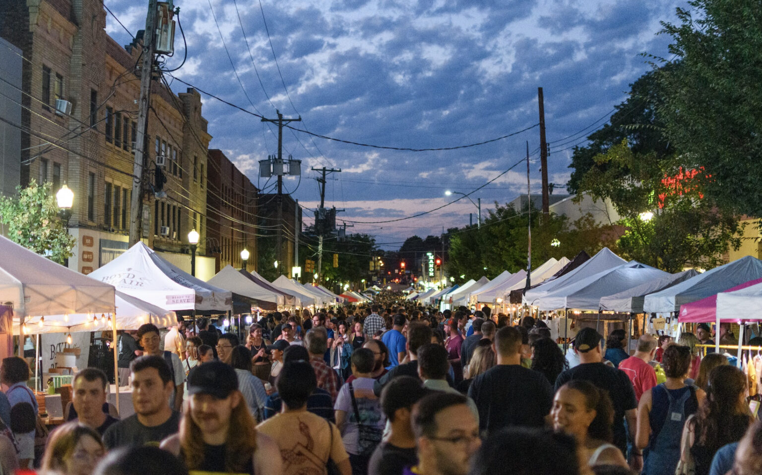 12 Pittsburgh Flea Markets And Craft Fairs You Won T Want To Miss This   Squirrel Hill Night Market Wide Shot Photo By Brodie Bard 1536x958 